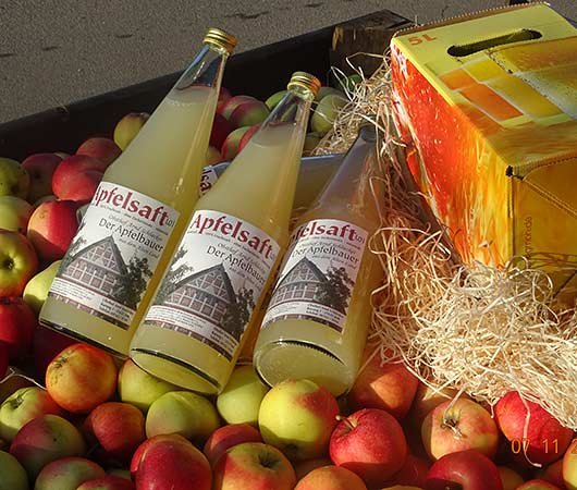 Apfelsaft vom Apfelbauer