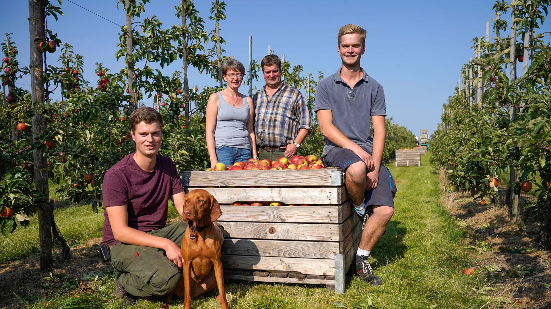 Familie Schliecker aus Jork im Alten Land